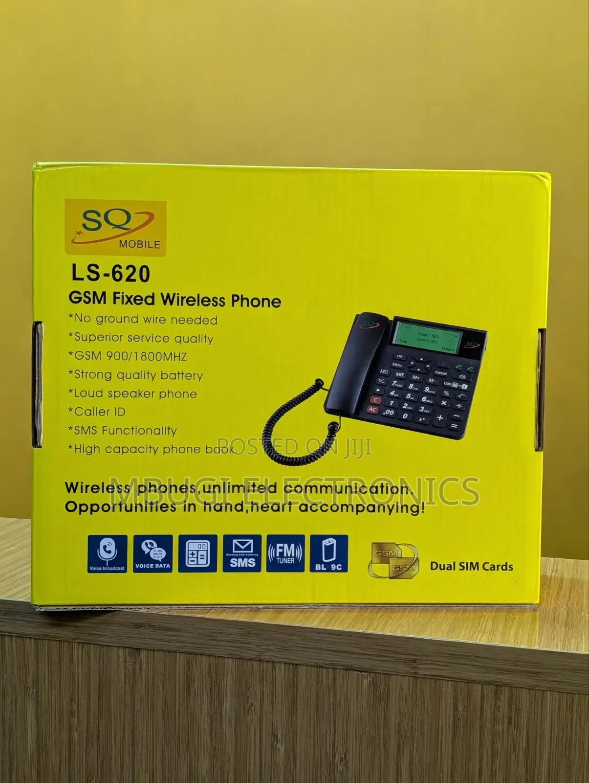 Desktop Mobile Phone With Business Calculator Mode