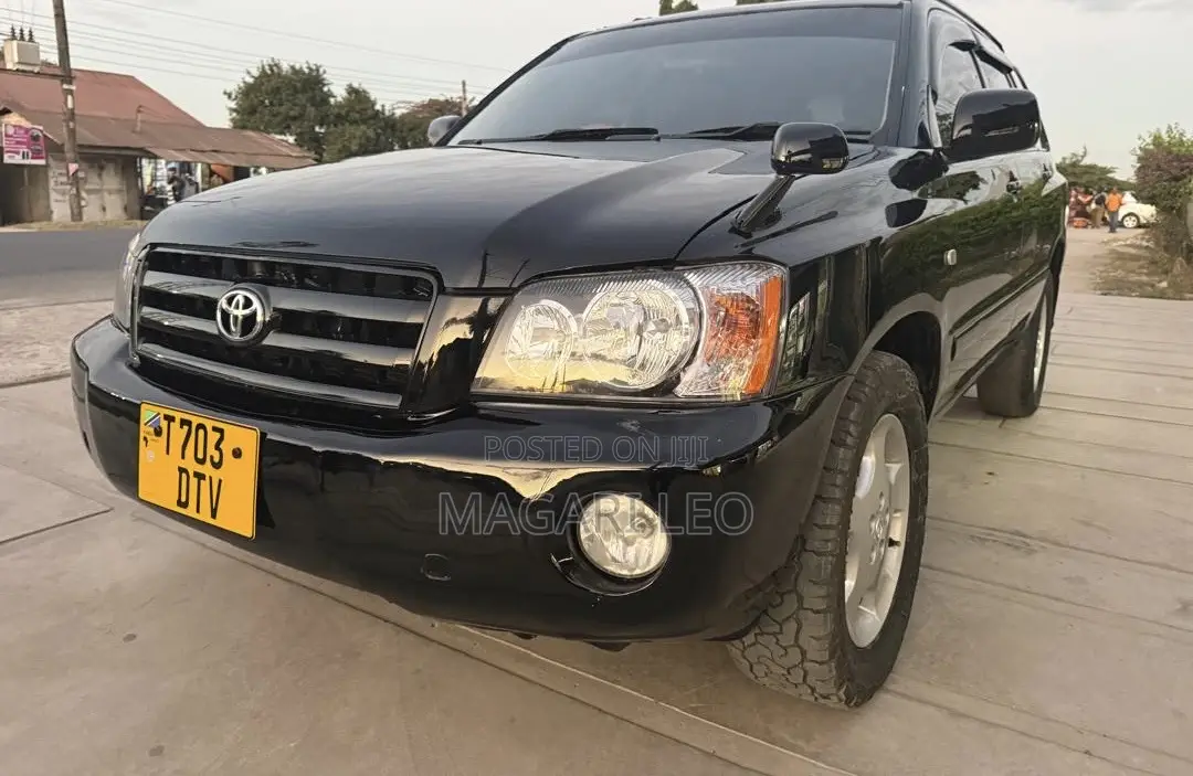 Toyota Kluger 2005 Black