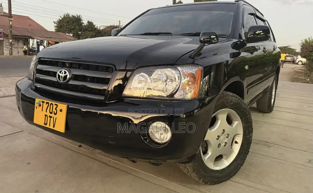 Toyota Kluger 2005 Black