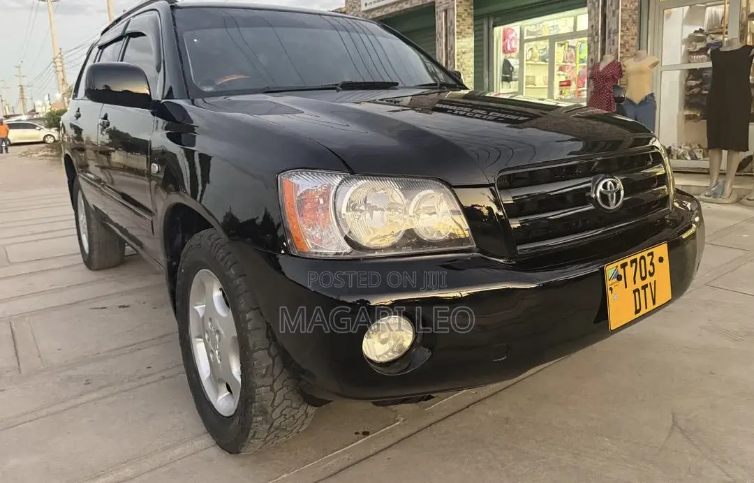 Toyota Kluger 2005 Black