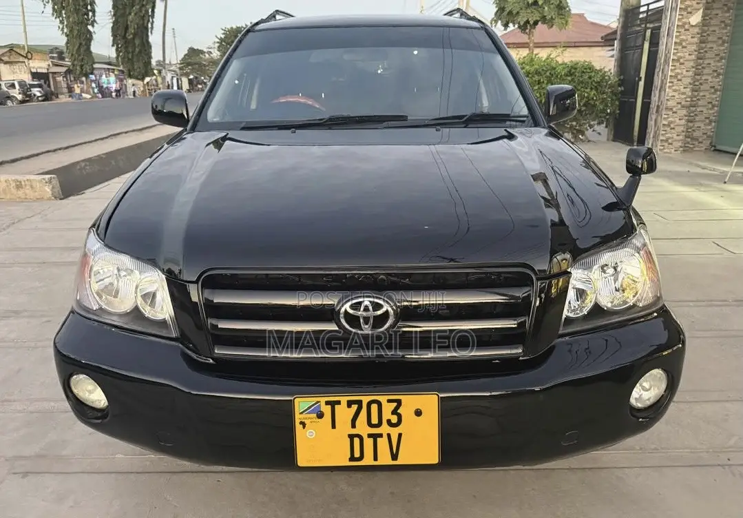 Toyota Kluger 2005 Black