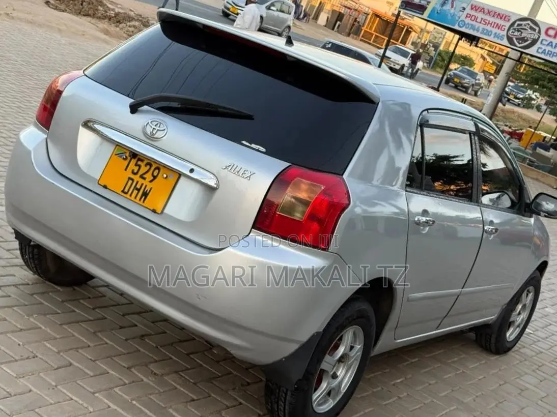 Toyota Allex 2005 Silver
