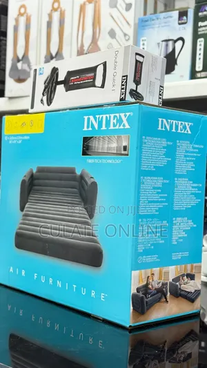 2 in 1 Intex Inflatable 3 People Sofa / Air Sofa La Watu Watatu