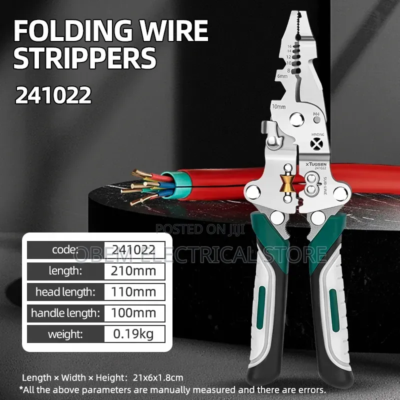 Foldable Multifunction Wire Stripper