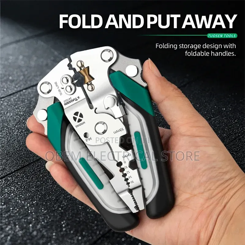 Foldable Multifunction Wire Stripper