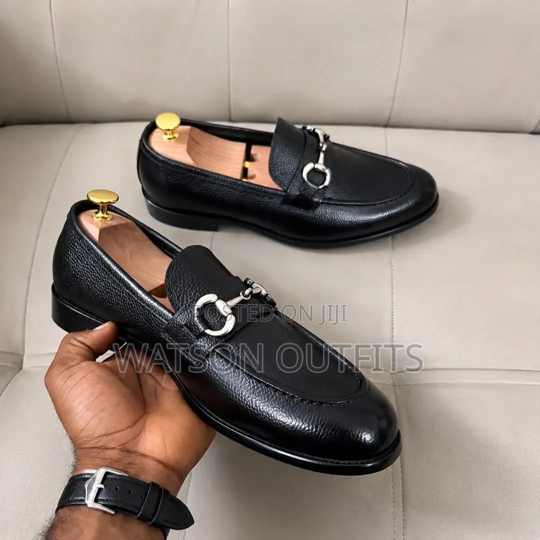 1 Colour De'Rossi Brand Italy Made Men's Leather Loafers or Shoes