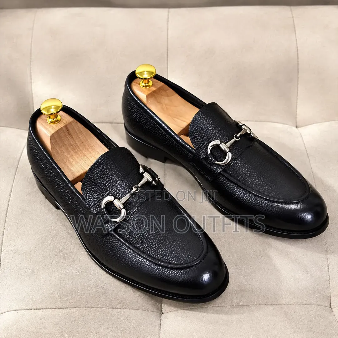 1 Colour De'Rossi Brand Italy Made Men's Leather Loafers or Shoes