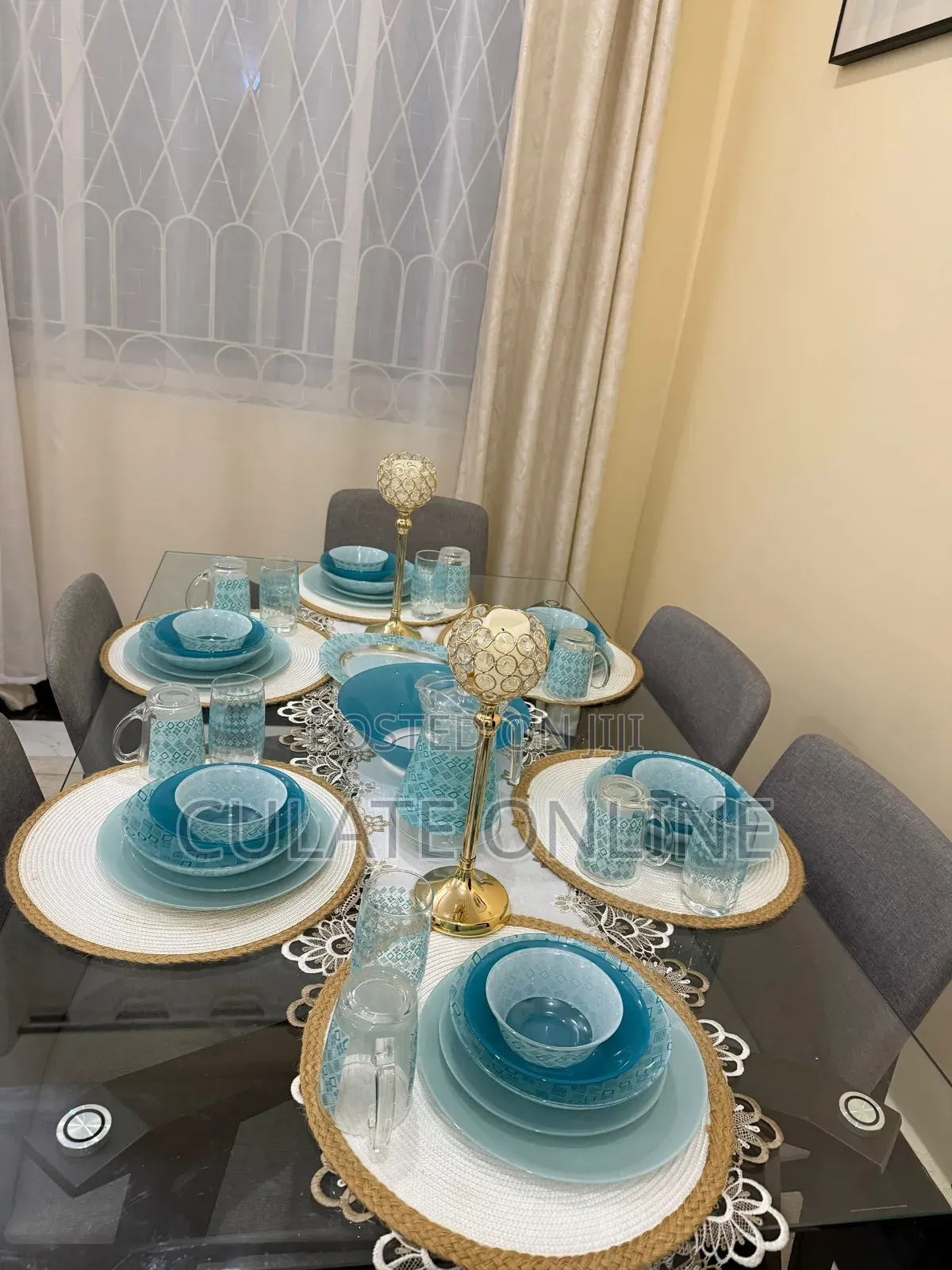 46pcs Luminarc Dinner Set