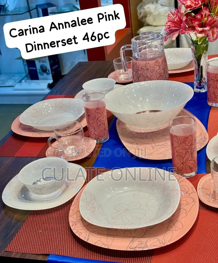 46pcs Luminarc Dinner Set
