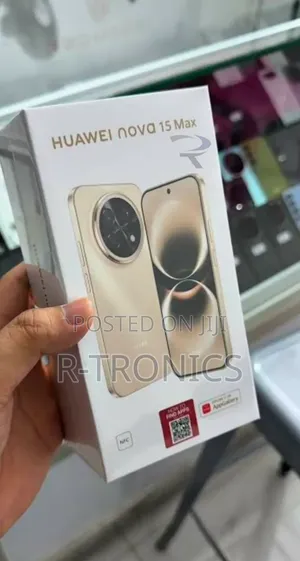 New Huawei nova 15 Max 256 GB White