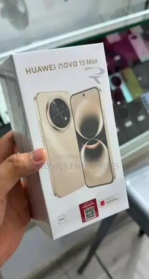 New Huawei nova 15 Max 256 GB White