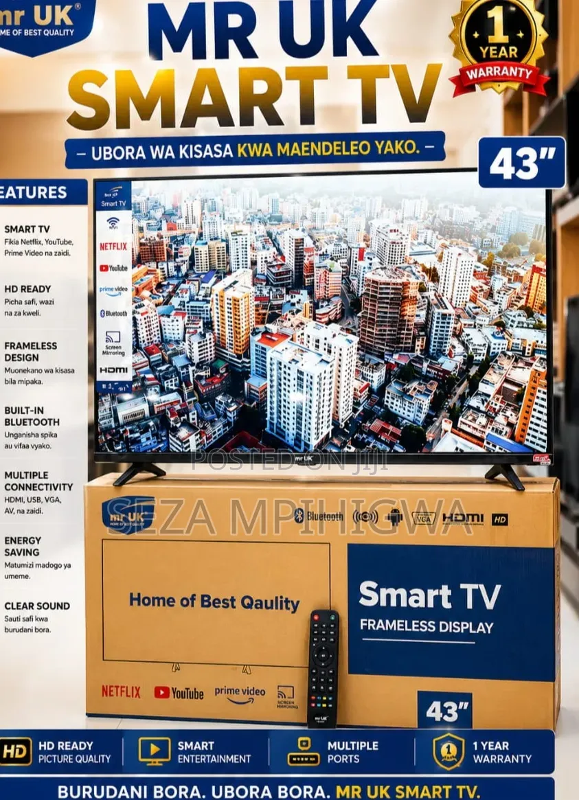 TV Mruk Smart 43" Frameless - Smart TV 43 - Frameless TV