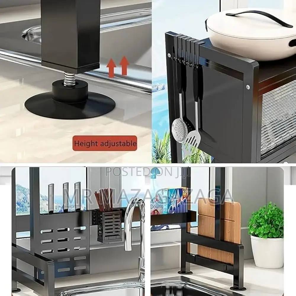 Sink Dish Drainer Drying Rack