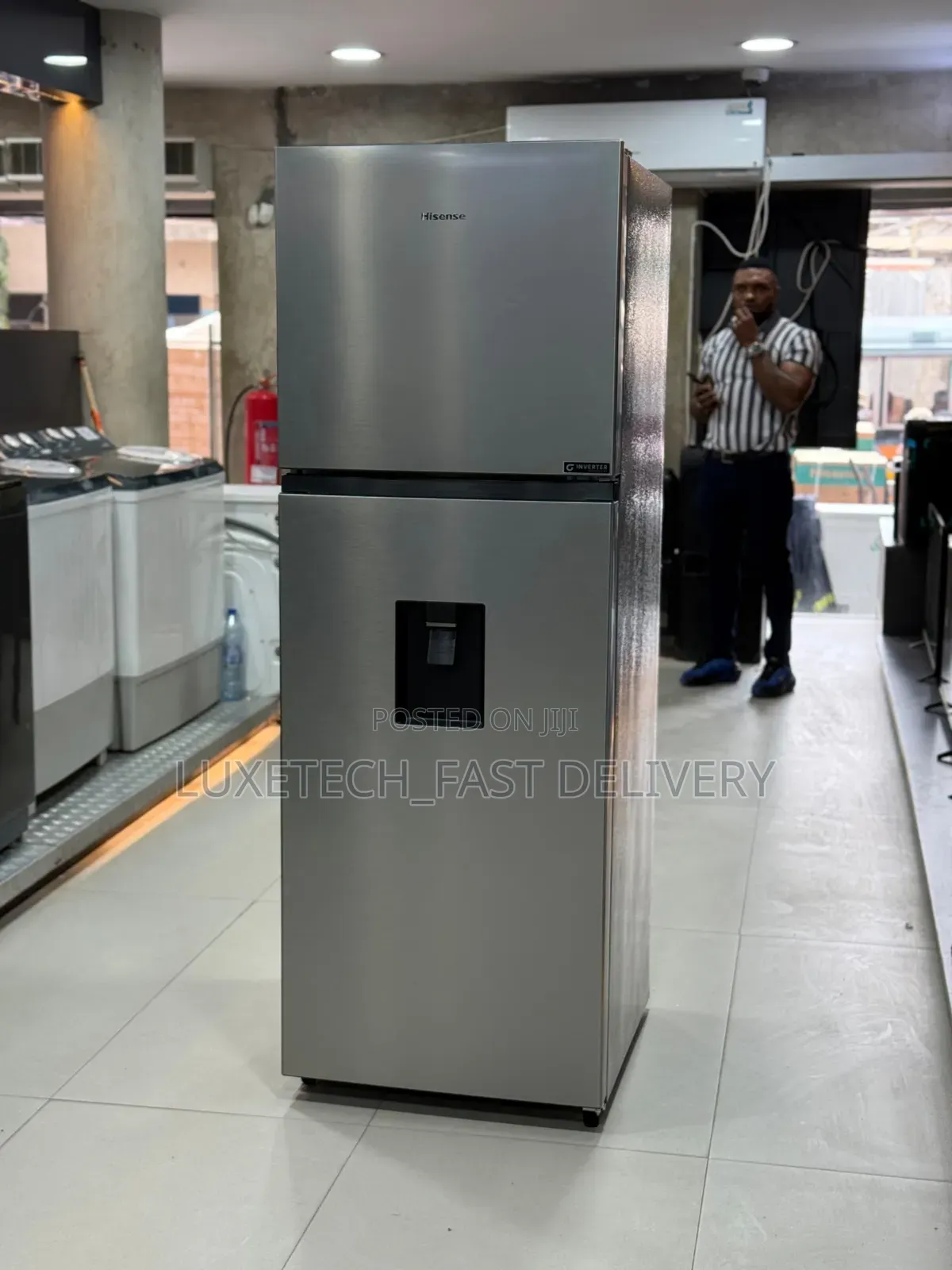 Hisense 325L Fridge With Built-in Water Dispenser, Inverter, Non Frost