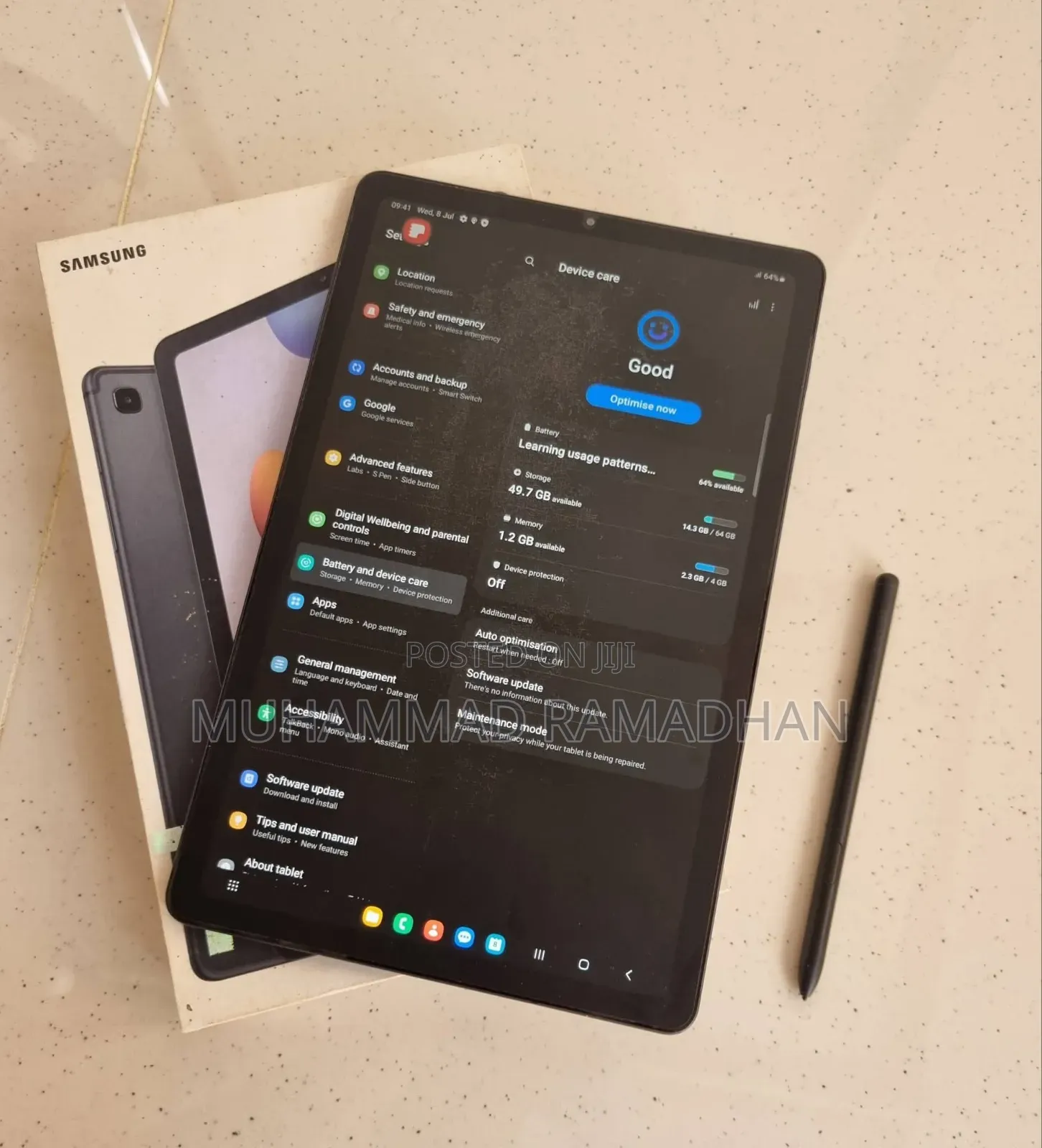 New Samsung Galaxy Tab S6 Lite 64 GB Silver