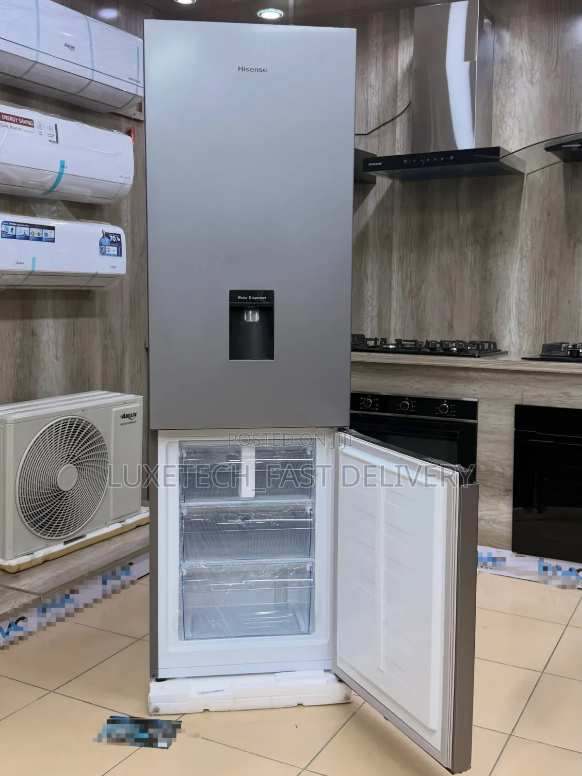 Hisense RD35 264L Bottom Freezer Fridge With Water Dispenser