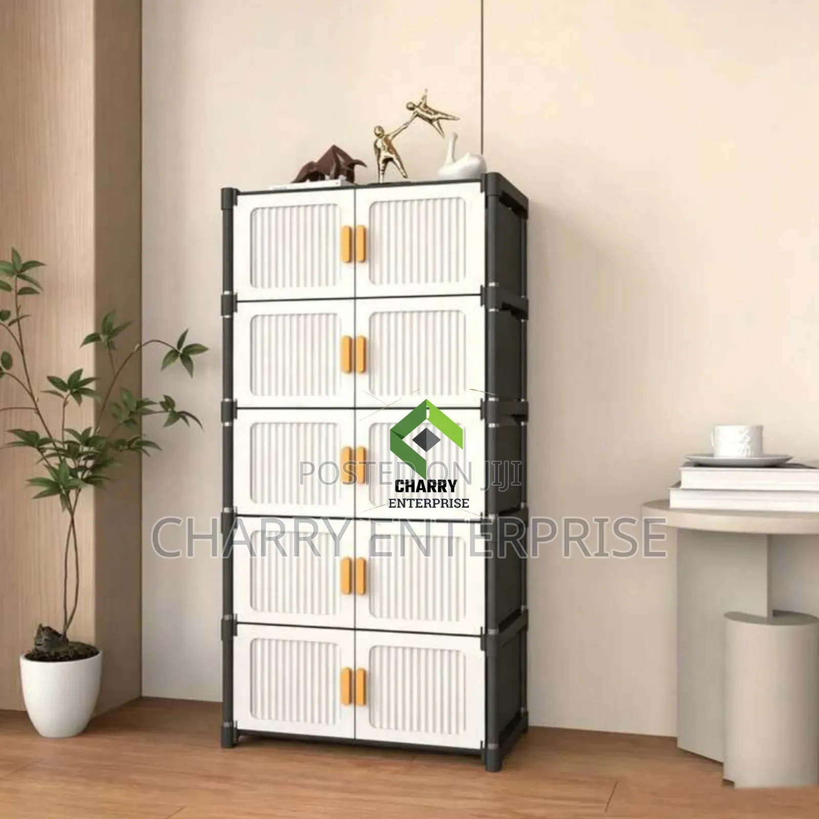 5 Layer Organizer Shoe Rack Dust Proof Also for Clothes or Accessories