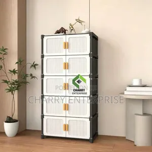 5 Layer Organizer Shoe Rack Dust Proof Also for Clothes or Accessories