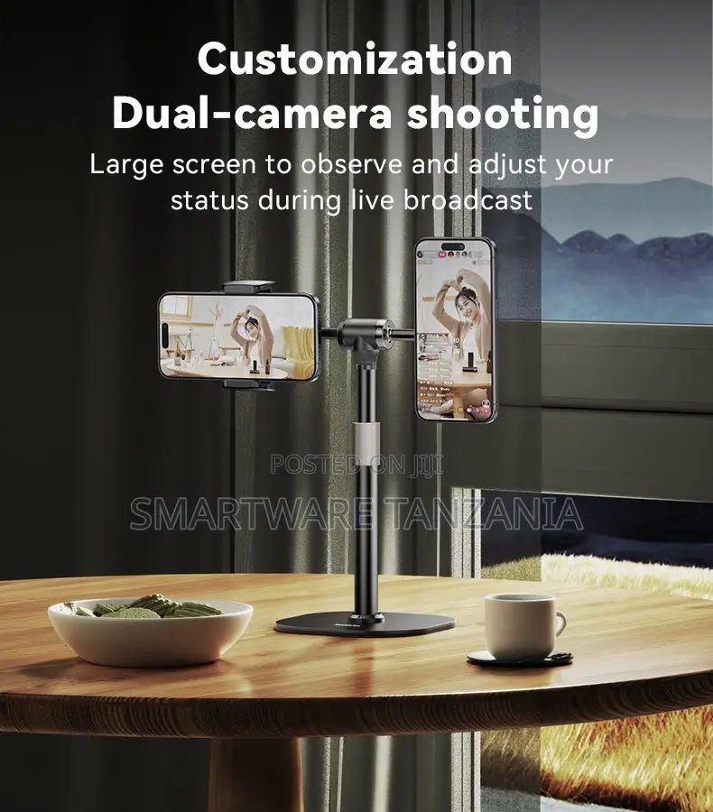 Yesido Deskpot Holder Clamp Arm Magnetic Multi-Purpose Phone Stand