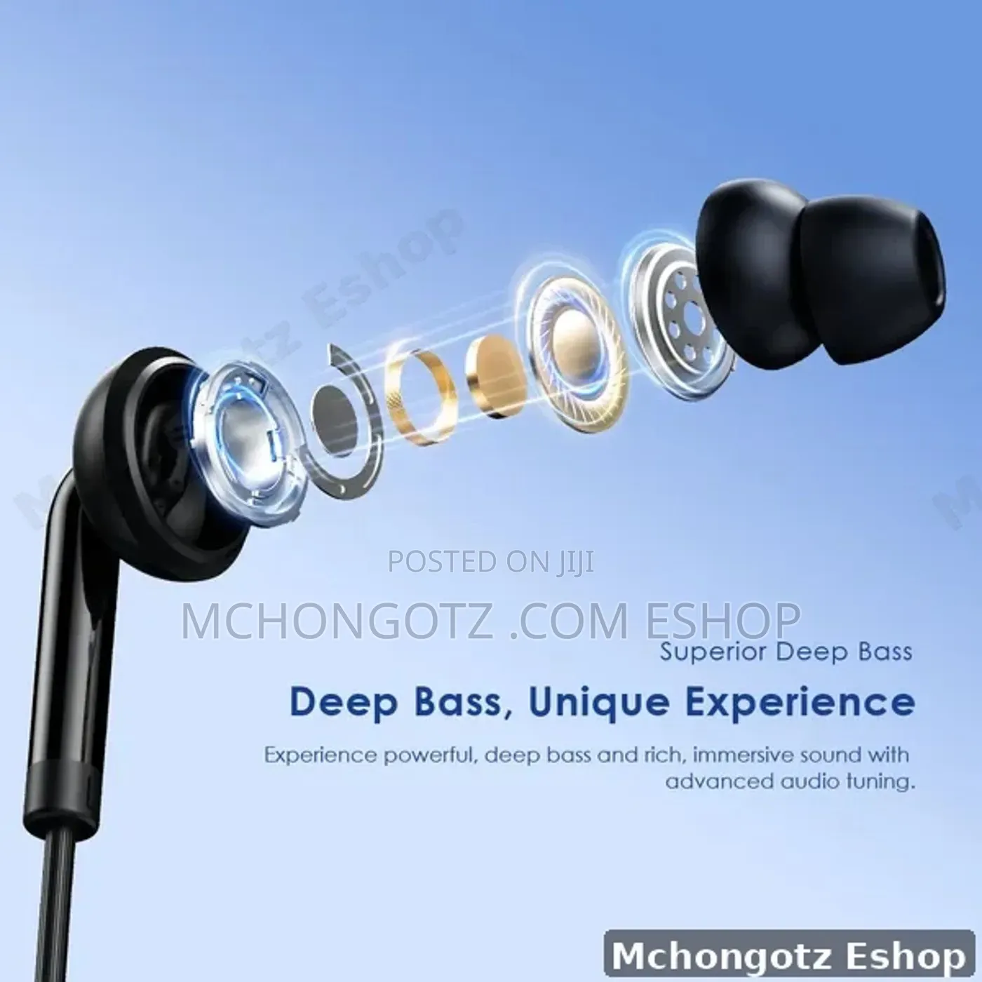 Oraimo Superior Deep Bass in-Ear Earphones