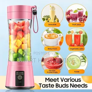 Portable and Rechargeable Battery Juice Blender