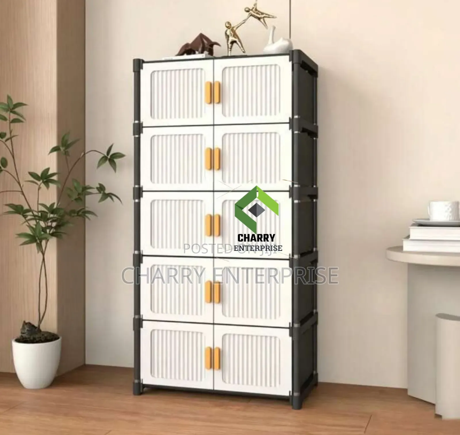 5 Layer Organizer Shoe Rack Dust Proof Also for Clothes or Accessories