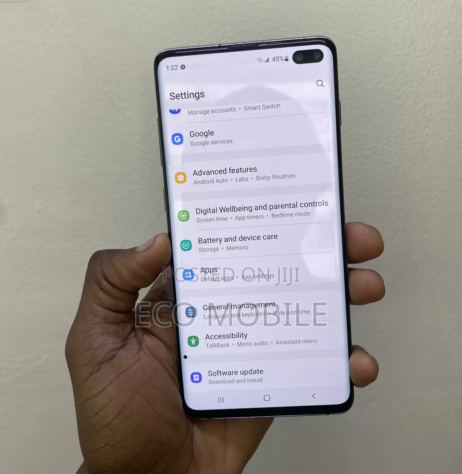 Samsung Galaxy S10 Plus 128 GB Black