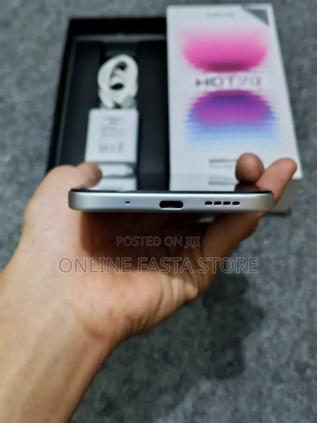 New Infinix Hot 70 128 GB Purple