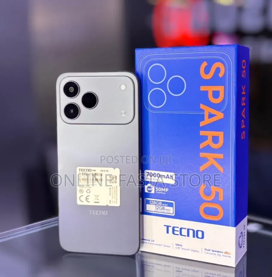 New Tecno Spark 50 128 GB Black
