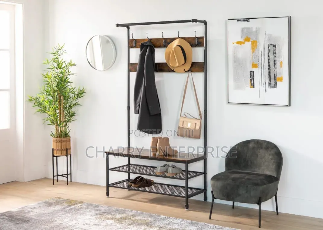 Multifunction Clothes and Shoe Rack