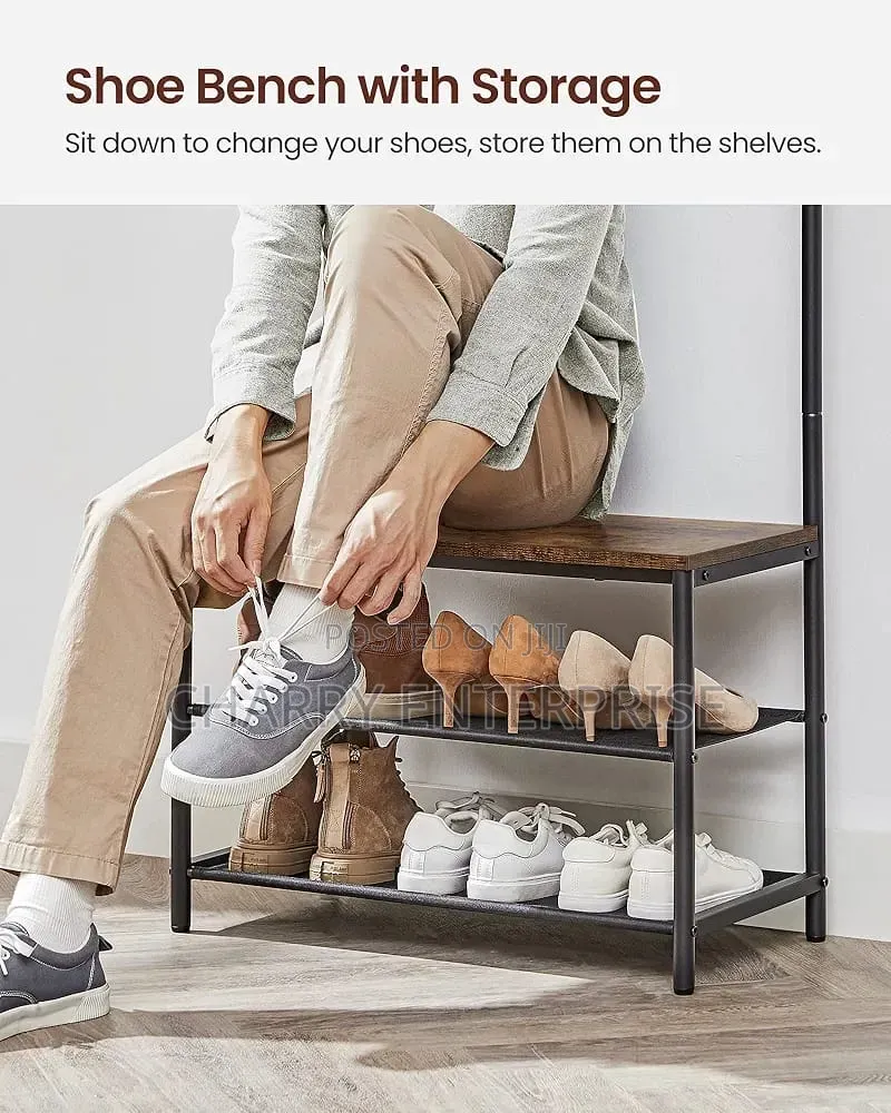 Multifunction Clothes and Shoe Rack