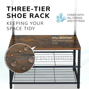 Multifunction Clothes and Shoe Rack