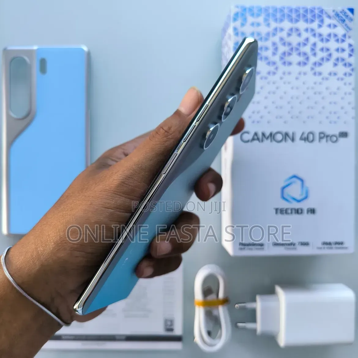 New Tecno Camon 40 Pro 5G 256 GB Blue