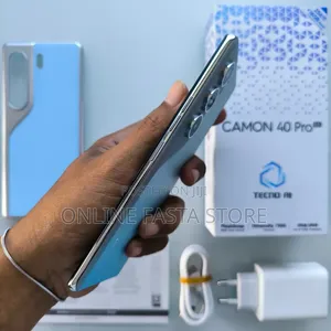 New Tecno Camon 40 Pro 5G 256 GB Blue