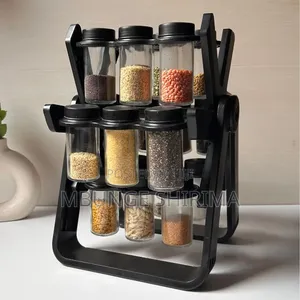 *#18-Pieces Rotating Spice Rack*