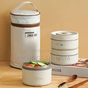 *#3-Pieces Portable Insulated Lunch Box
