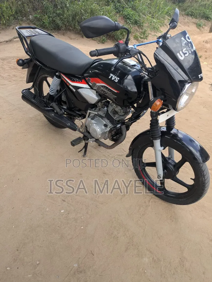 TVS HLX 125 2025 Black