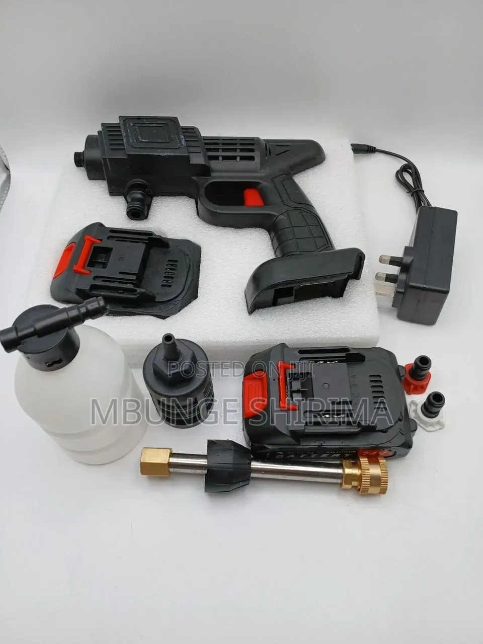 *#Cordless Pressure Washer Gun 48V – Inakuja Na Betri 2* N