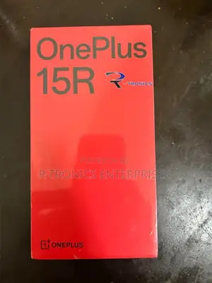 New OnePlus 15R 256 GB Black