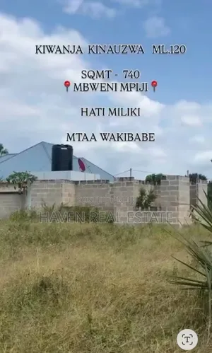 Plot for Sale at Mbweni Mpiji