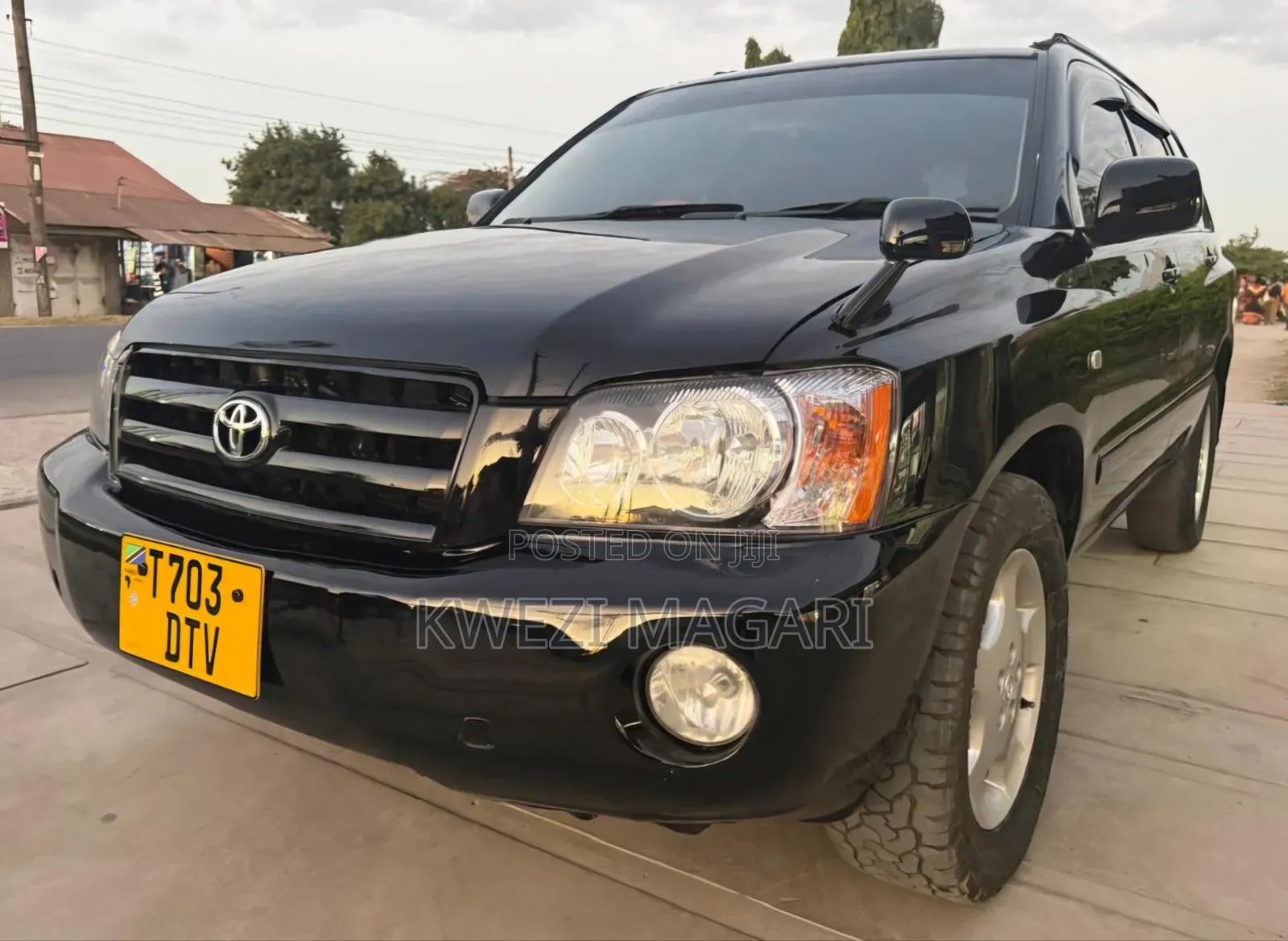 Toyota Vanguard 2005 Black
