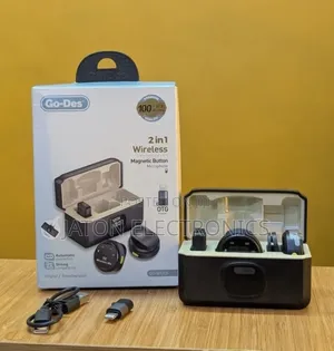 Go Des Wireless Magnetic Button Microphone