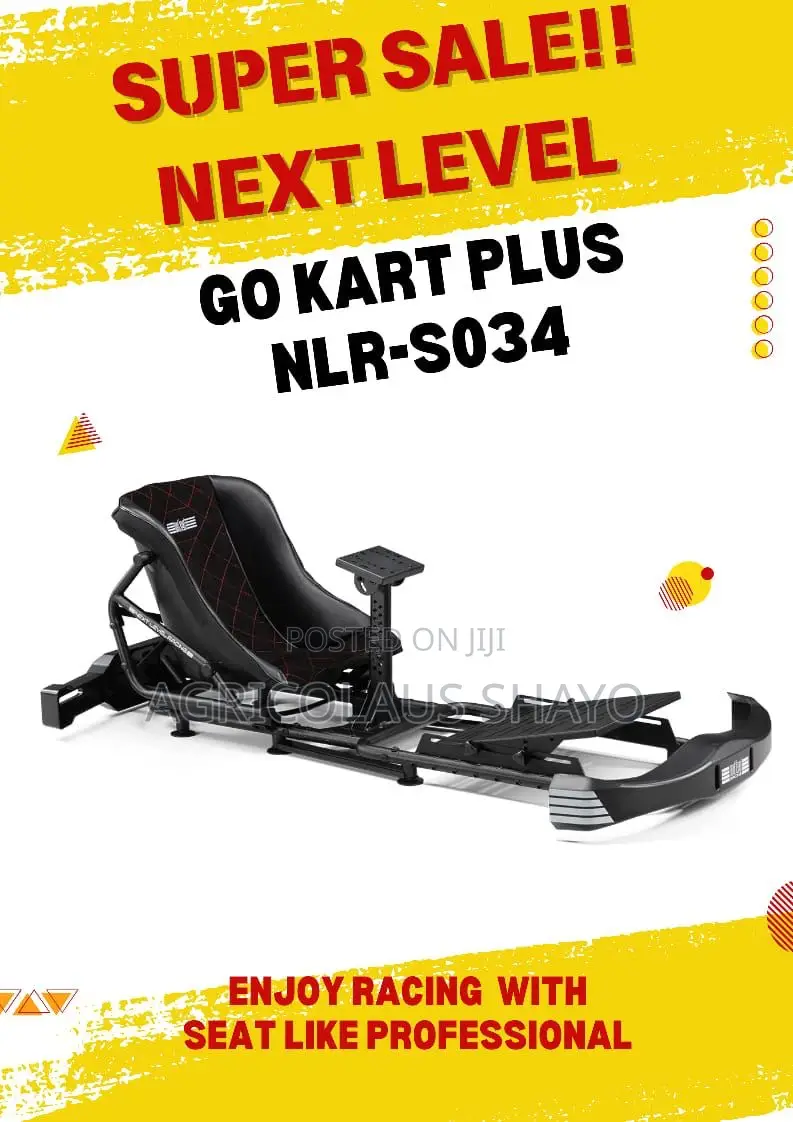 Next Level Racing Go Kart Plus Cockpit (NLR-S034) - Brand New!