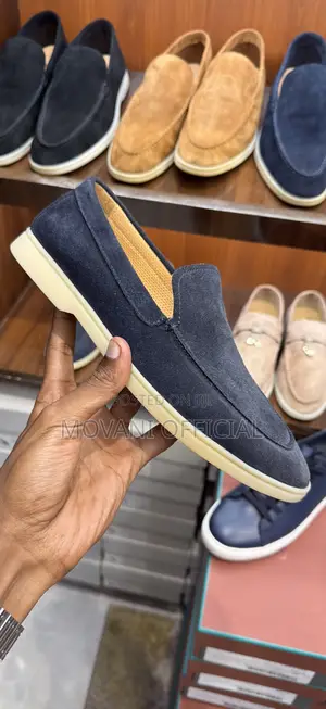 Henderson Baracco Navy Blue Falcon 1 Loafers