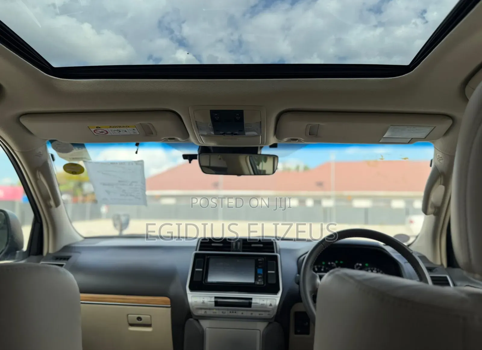 New Toyota Land Cruiser Prado 2023 Beige