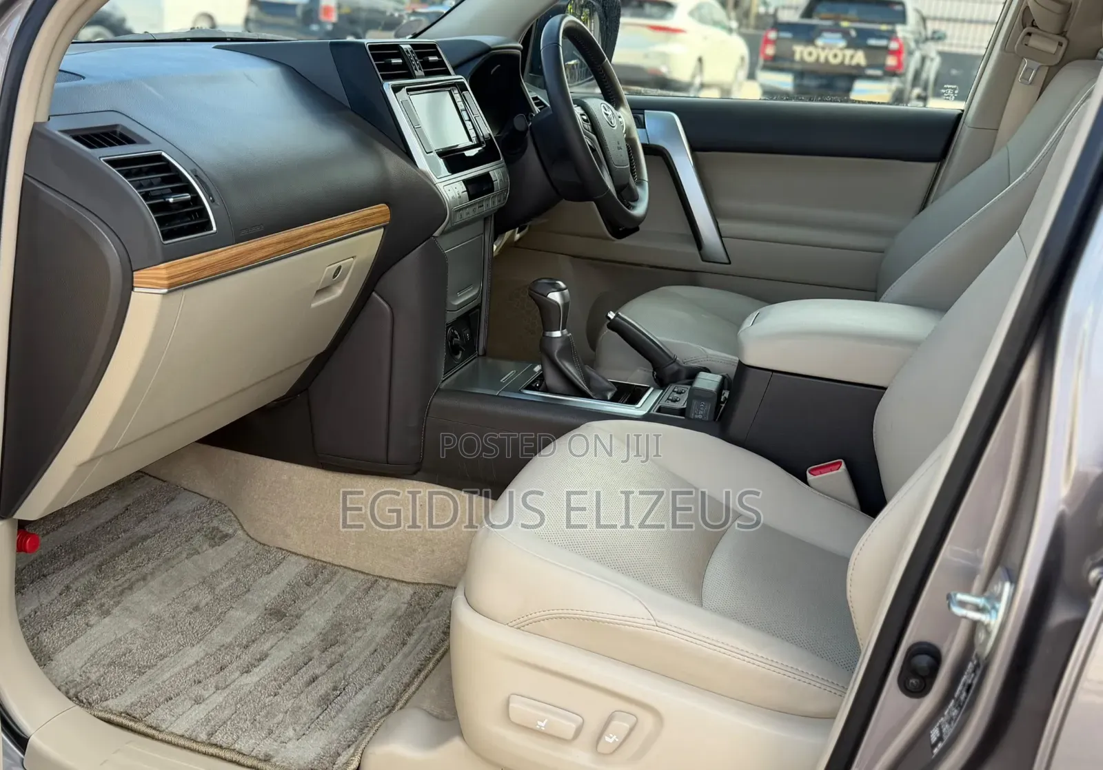 New Toyota Land Cruiser Prado 2023 Beige