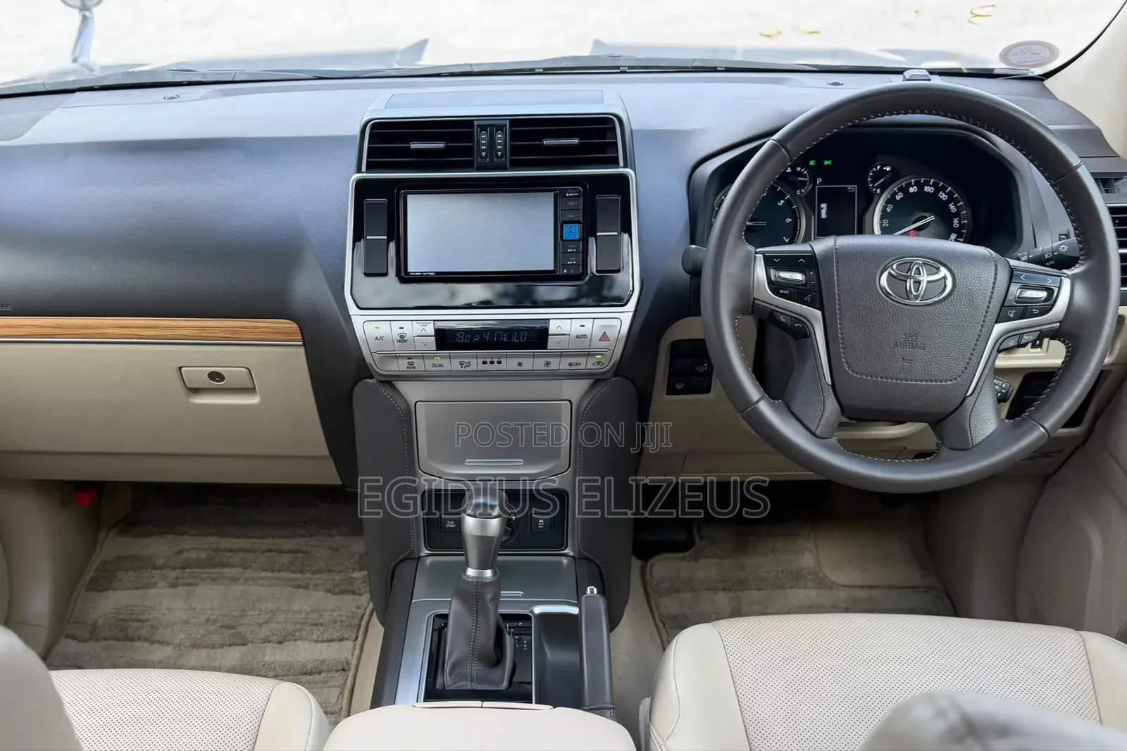 New Toyota Land Cruiser Prado 2023 Beige