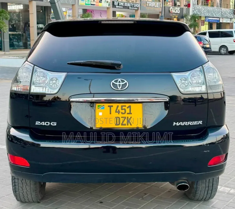 Toyota Harrier 2007 Black