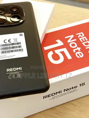 New Xiaomi Redmi Note 15 128 GB Black