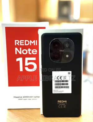 New Xiaomi Redmi Note 15 128 GB Black